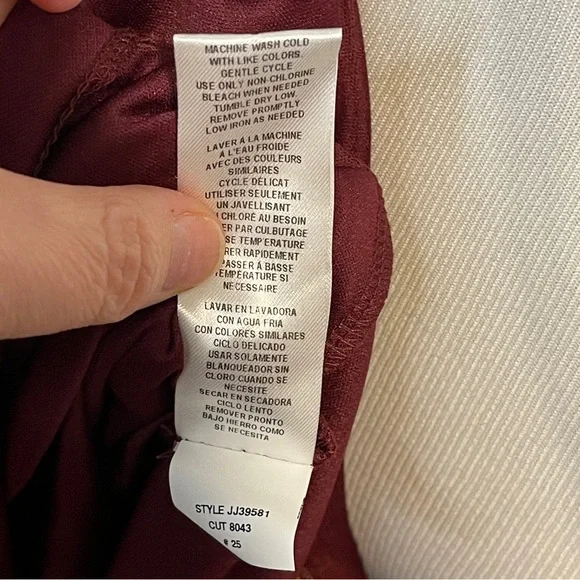 Julia Jordan Orange and Purple Midi Dress - Picture 9 of 10